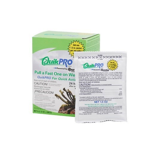 Roundup QuikPRO® Dry Pack 5 x 1.5 6 box/cs - Herbicides